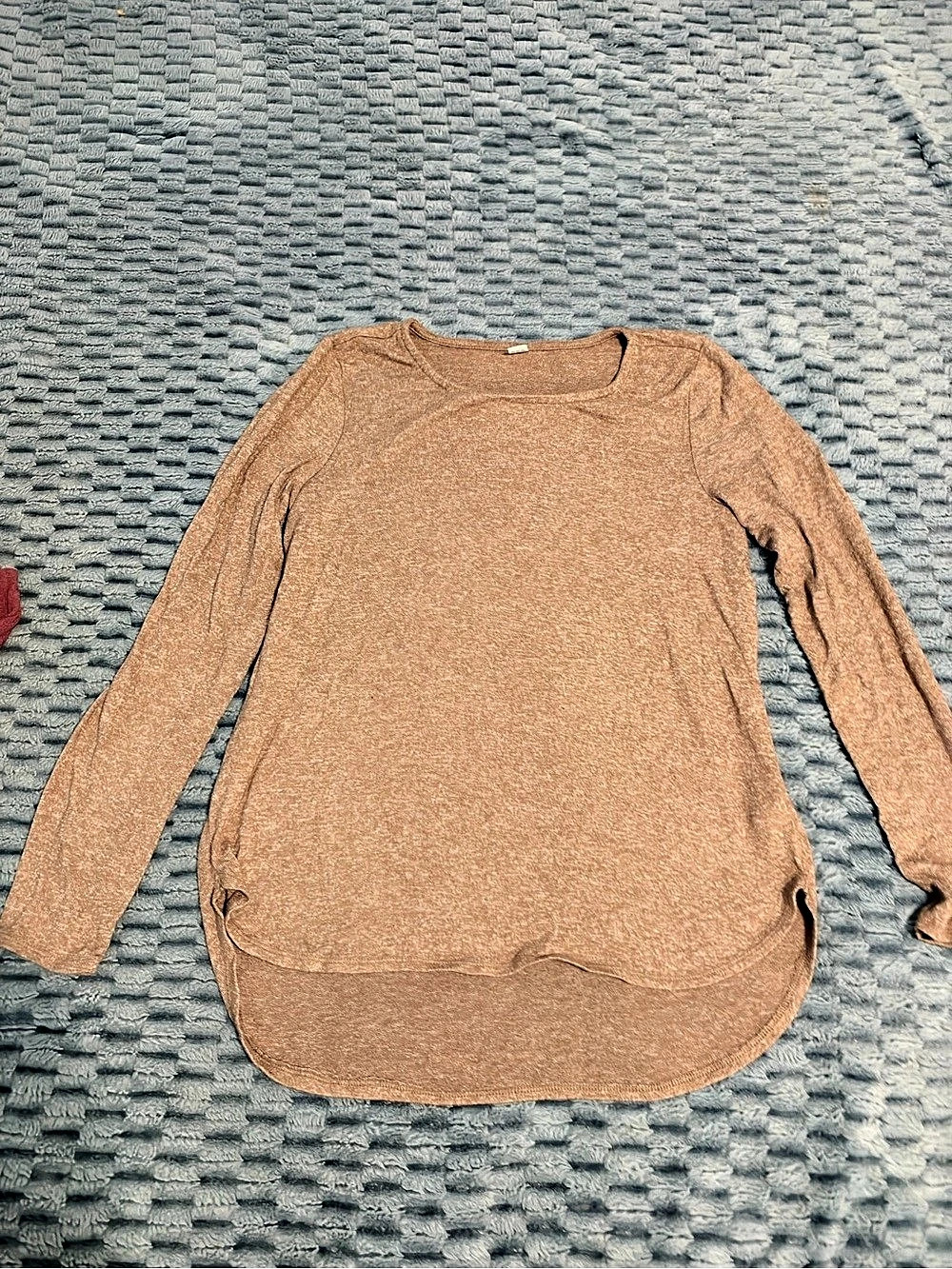 Old Navy Long Sleeve Top in Brown Size Medium Like New